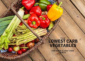 Best Lowest Carb Vegetables List - Beauty and the Foodie