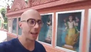 After a #yoga session at the Parmarth Niketan ashram #cosmictravel #asmrbarber #asmr #indian #indiantravel | ASMR Barber