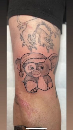 Gremlins is a top 5 nostalgia movie for me. I love this! Thanks again Robert Jones #newtattoo #tattoo #inkedlife | Cibsandibus