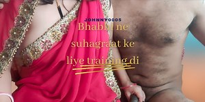 desi bhabi ne devar ko suhgraat ki trainig di hindi audio