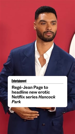 Entertainment Weekly | Regé-Jean Page is returning to Netflix for the erotic thriller series 'Hancock Park,' marking his first major TV role since departing... | Instagram