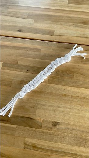 Macramé pet toy! Make your own toy for your pet! 🐶🐱