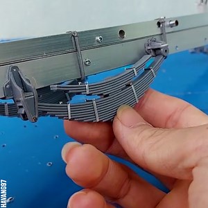 820K views · 1.1K reactions | Building a Miniature Leaf Spring Suspension System for Toy Truck Partner: Havang97 | Crafty School | Facebook