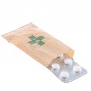 [Hot Item] Hy-330 Pharmacy Sos Kraft Flat Bottom Bag Making Machine