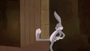 bugs bunny & evil scientist ether mishap on Make a GIF