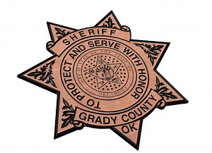 Grady County Sheriff Badge SVG - Etsy UK