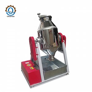 [Hot Item] Stainless Steel 360 Degree Dry Powder Rotary Drum Mixer