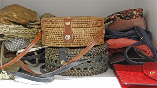 Stop Stuffing Handbags Into Your Closet & Try A Space-Saving Storage Idea Instead - House Digest