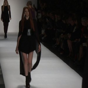 Ann Demeulemeester Spring Summer Women Collection 2013 in Paris (itw)