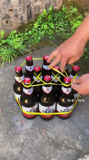 Beer knot tying method#Knot technique#Beer rope knot#Knot tutorial