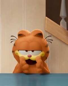 Garfield does ASMR. Get your fill with #TheGarfieldMovie, now playing at #MovieScoopCinemas in luxury! Scoop tix at MovieScoop.com | Waterworks Cinemas | Facebook