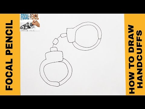 How To Draw Handcuffs Easily