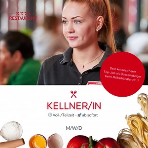 Sehnst du dich nach einem Job mit Herausforderungen? 🍽 Suchst du nach einer Chance, deine Fähigkeiten unter Beweis zu stellen? Dann komme zu XXXLutz und mache aus den Zutaten, welche du mitbringst ein Erfolgsgericht! Wir bieten dir ein attraktives Gehalt, flexible Teilzeitarbeitsmodelle und ein Wohlfühlklima in einem modernen, stetig wachsenden Unternehmen. Sei Teil der XXXLutz Gruppe und mache aus deiner Karriere ein Gourmet-Erlebnis! | XXXLutz Österreich