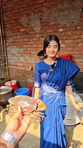 ১ কেজি ওজনের কাঁকড়া রানা হবে মাত্র ১৫ মিনিটে। #localview #trending #viral | Local View