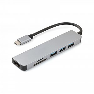 [Hot Item] Multi-Port USB C Hub 3.0 Adapter with TF and SD Card Reader