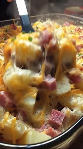 61K views · 259 reactions | Cheesy Ham Potato Casserole This Cheesy...