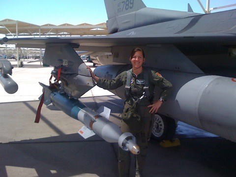 First female Air Force Thunderbird solo pilot using retirement to teach and encourage others