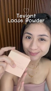 Current Obsession: Teviant Loose Powder💗 #Teviant #loosepowder #makeup #MissV | Vanessa Elaine Discaya Zorilla