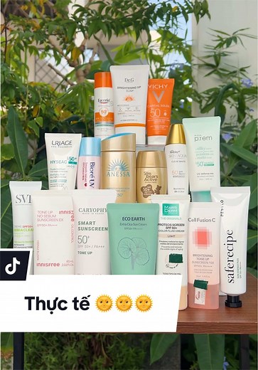 Thực tế 16 kem chống nắng da dầu mụn mùa nóng #goccuaru #kemchongnang #reviewlamdep #dadaumun