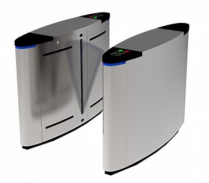[Hot Item] Automatic Turnstile Flap Barrier Gate Access Control System Security Gate for Park Market