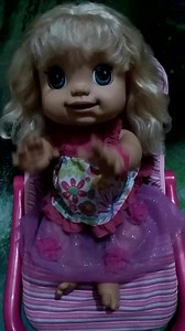 Sold Baby alive. Can pee. Can drink water. Blink eyes. Facial movement. Arms movements. Talking. Interactive. 3000/ | Preloved Toys Mart.pk