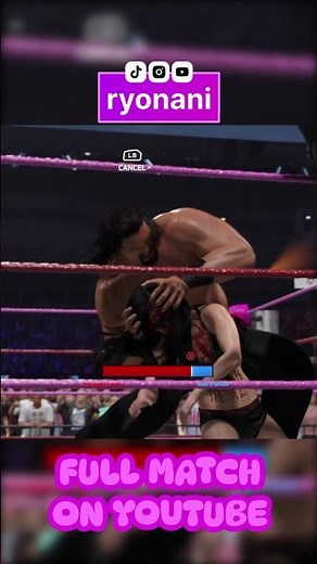 #WWE2K25 | Intergender handicap match | Audrey Bitoni v big show & great khali & viscera | Request