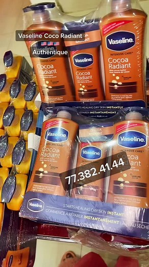 Lait Vaseline pour un teint marron vibrant