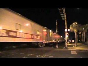 (HD) CSX P923-16 (Blue Unit) Circus Train at Plant City, FL 11-16-2011