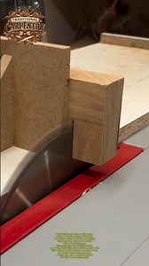 Perfect Table Saw Joint Cutting Jig #woodworking #diy #tools