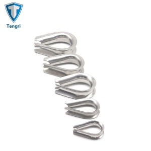 [Hot Item] Stainless Steel Standard Light Duty Wire Rope Thimble