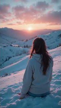 The Beautiful Girl And Snow Hilla