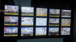 [Hot Item] Window LED Illuminated Real Estate Light Box Acrylic LED Photo Frame Panel