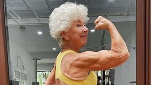How this 75-year-old woman lost over 60 pounds, became a fitness influencer