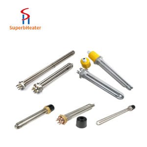 [Hot Item] Electric Brass Stainless Steel Flange Tubular Immersion Water Boiler Heater