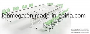 [Hot Item] Modern Conjoined U Shape Office Conference Room Table (FOH-TD-AM1207-B)