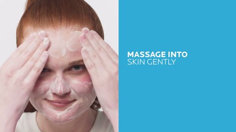 La Roche-Posay Toleriane Purifying Foaming Cream Cleanser for Oily Skin, Daily Face Wash with Ceramides and Niacinamide, Oil-Free, Fragrance Free