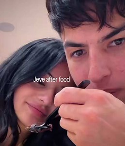 They’re not them when they’re hungry 😂😭 jk this is Jeve being Jeve #yurnboi #jeve #evelynortiz #jevemas