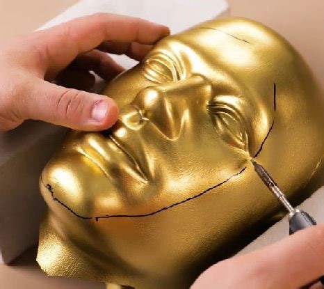 956K views · 2K reactions | More than a mask! Unveiling the creative potential of face casts! | 5-Minute Crafts | Facebook