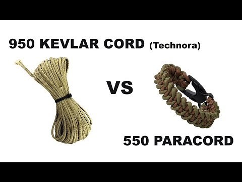 950 Kevlar Cord VS 550 Paracord | Canadian Prepper