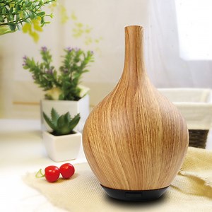 [Hot Item] Wood Grain Series Ultrasonic Aroma Difuser Essential Oil Aroma Diffuser