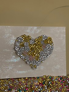 Jeweled Heart - Etsy