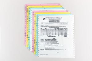 [Hot Item] Wholesale White & Colour 2 Part Carbonless Continuous Form Paper