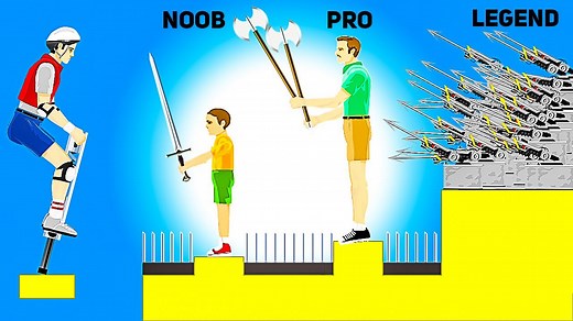 Legendary Spike Jump—Secret Double Backflip Move