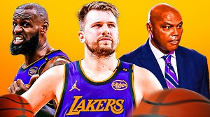 Charles Barkley gets brutally honest on LeBron James' role with Lakers alongside Luka Doncic