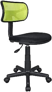 Basic Mesh Task Chair with Adjustable Seat Back Color: Lime