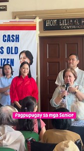 Pagpupugay sa ating mga senior na may edad 95 pataas. ₱100,000 one-time cash incentive at Certificate of Recognition. | Fritzie David Dizon