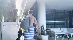 Hanging out bare at home Nick Sandell