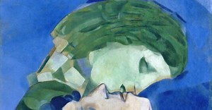 Les amoureux, 1916 de Marc Chagall - Reproduction tableau