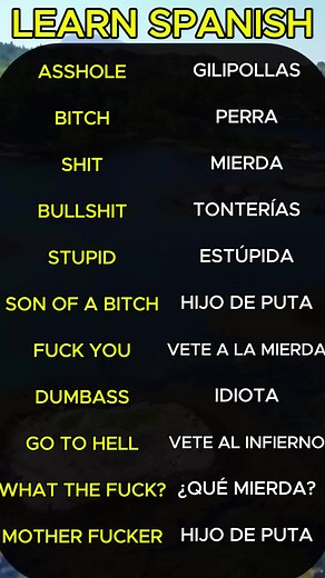 Common Spanish Words with Negative Meanings