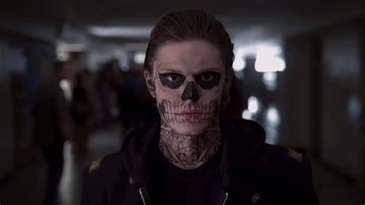 TATE Langdon Skull Makeup Scene Compilation